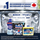 Finish Powerball Quantum Dishwasher Detergent Tablets – Powerful Grease & Stain Removal, Spot-Free Shine, Fast-Dissolving Pods, Advanced Glass Protection, Everyday Use