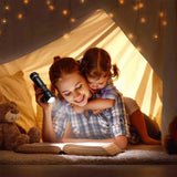 Duracell Durabeam Ultra Hybrid LED Flashlights,1500 Lumens, Rechargeable 3.7V/1800mAh battery or Duracell AAA - Pack Of 4, Built-In USB C Port