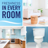 Febreze Air Refresher, Variety Pack, 4-Count Linen & Sky , Gain Original , Fresh Lemon , Ocean
