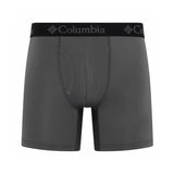Columbia Men's Performance Stretch Boxer Briefs Pack Of 5 – (2 Black, 2 Navy, 1 Grey)