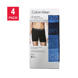 Calvin Klein Men’s Cotton Stretch Boxer Briefs 4 Pack - Comfortable Fit- Multicolors