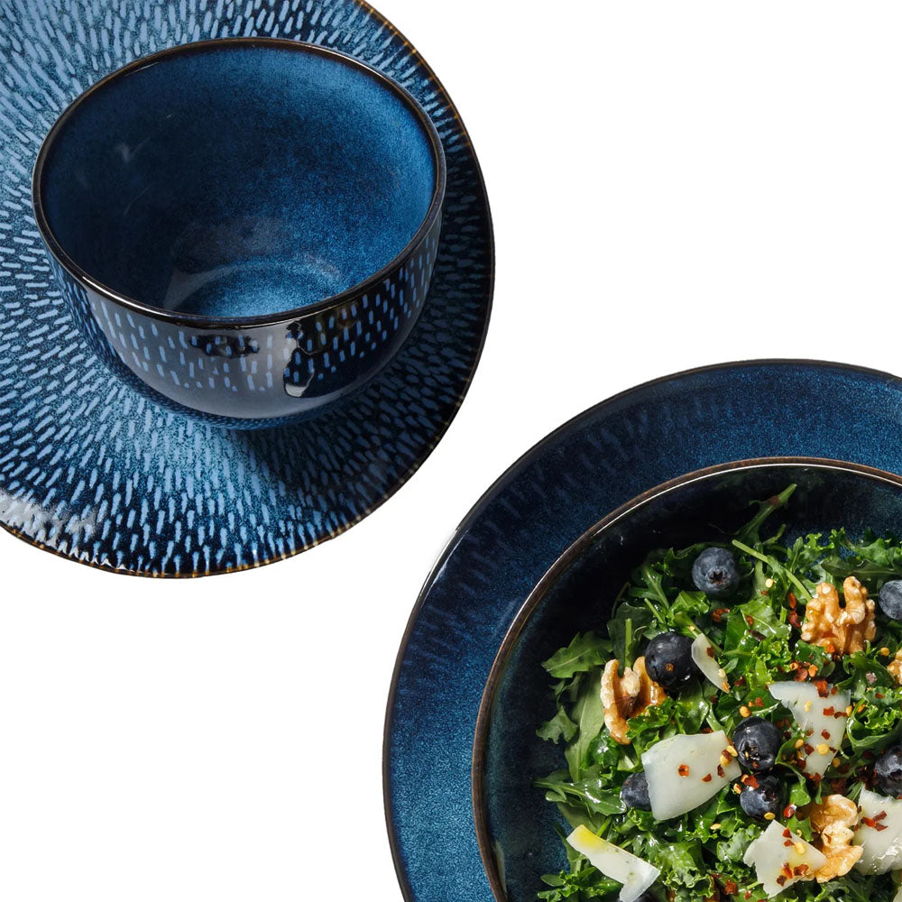 Laurie Gates Catalina Stoneware Dinnerware Set, 16-pieces – Shoppers ...