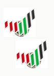 UAE National Metal Badge Spirit of the Union, National Day Brooch with Magnetic pin- 35mm