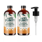 Pets Purest Scottish Salmon Oil For Dogs, Cats, Horse, Ferret & Pet