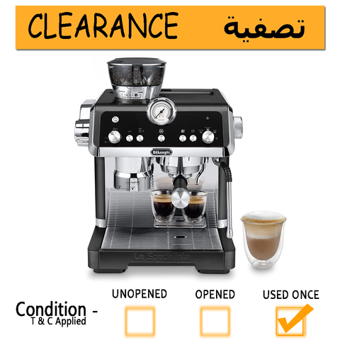 DeLonghi La Specialista Prestigio Bean to Cup Coffee Machine in Black E9355.BM--- CLEARANCE