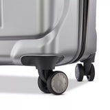 Samsonite Amplitude Large Hardside Suitcase in Silver with TSA Lock, Expandable & 112L Capacity, 360° Spinner