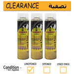 Simoniz Back to Black Tyre and Trim Shine Bumper Spray Formula Pack 3 x 600ml-- CLEARANCE