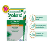 Systane Ultra U.D. Preservative-Free Lubricant Eye Drops – Fast Dry Eye Relief & Long-Lasting Hydration – 32 Single-Use Vials (0.7ml Each)