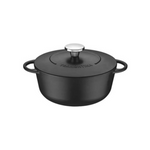 Tramontina Trento 24cm 4L Black Enameled Cast Iron Dutch Oven