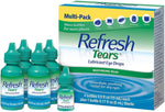 Refresh Tears Lubricant Eye Drops- Compatible with all contact lenses - 4 X 15ml + 1 X 5ml bottle