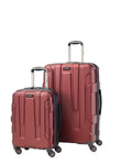 Samsonite Jaws 2-piece Luggage Set Polycarbonate Hard Shell Bourgogne Red