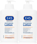 E45 Dermatological Moisturising Body Lotion for Dry Skin, 500ml