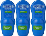 Deep Freeze Muscle Message Plus Gel Glide on Cool Lotion 50g, Pack of 3