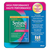 Systane Ultra Lubricant Eye Drops, Preservative Free, 3 x 10 mL