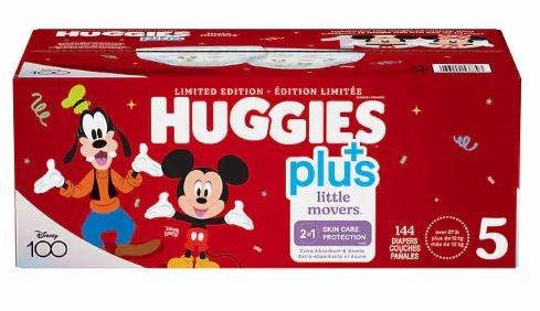 Huggies Limited Edition Diapers Huggies 144-Piece Little Movers