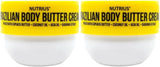 Nutrius Brazilian Body Butter Cream- Pack of 2 X 177 ml