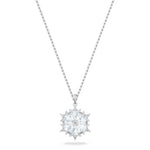 Swarovski Women’s Rhodium Plated White Crystal Magic Pendant 5428432