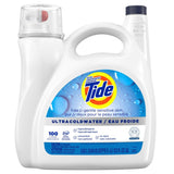 Tide Free & Gentle Liquid Laundry Detergent, Fragrance-Free & Hypoallergenic, Gentle on Skin, Up to 100 Loads, 3.63L