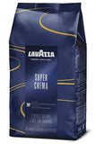 Lavazza Super Crema Whole Bean Espresso Coffee, 2.2 lb. Bag, Vacuum-Packed Pack of 3