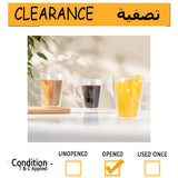 Bodum Canteen Double Wall Mugs, 3 Piece Set (400ml, Double Wall Glass, Clear)-- Clearance