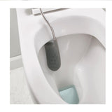 Joseph Joseph Flex Lite - 2-Pack Silicone Toilet Brush - White/Grey, Small