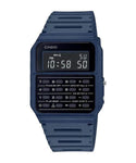 Casio CA-53WF-2B, 8-Digit Calculator Blue Watch, Resin Strap, Alarm, Chronograph