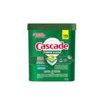 Cascade Power Clean Dishwasher Detergent ActionPacs, 115-Count