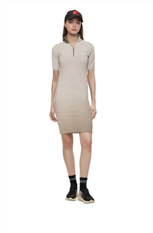 DKNY Sport Stretch Dresses for Women, Color: Nude