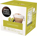Nescafe Dolce Gusto Cappuccino  (16 pods 8 cups ) pack of 3