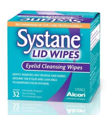 Systane Eyelid Cleansing Lid Wipes - Sterile (Count of 32)
