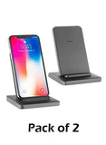 Ubio Labs Wireless Charging Stand for Mobile Phones- twin pack