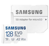 Samsung 128GB Evo Plus UHS-I MicroSDXC Memory Card SD Adapter Included --- CLEARANCE