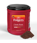 Folgers Classic Roast Ground Coffee, Rich Pure Taste (1.21Kg).