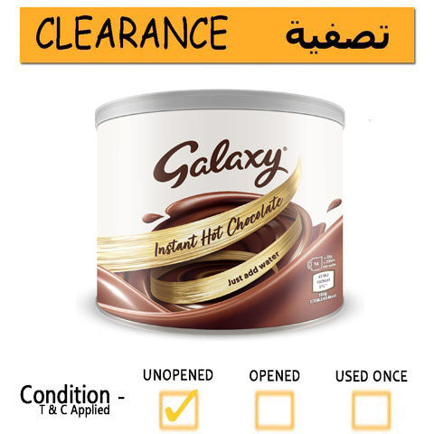 Galaxy Instant Hot Chocolate Drink Tub (1kg)-Clearance