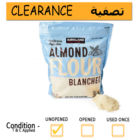 Kirkland Signature Blanched Almond Flour California , Superfine grind - 1.36kg