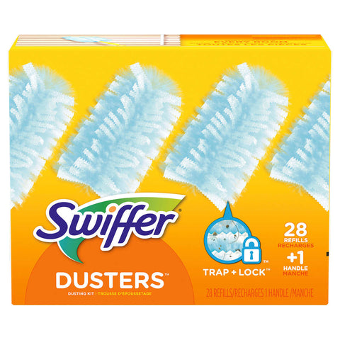 Swiffer Dusters Dusting Kit with 28 Refills & 1 Handle