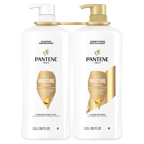 Pantene Pro-V Shampoo and Conditioner, 2 x 1.13 L