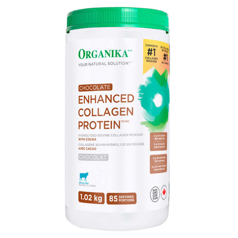 Organika Enhanced Chocolate Collagen Protein, 1.02 kg