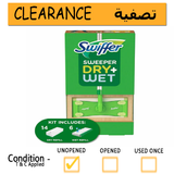 Swiffer Sweeper Dry and Wet Sweeping Kit- 1 sweeper/14 dry cloths/6 wet cloths -- Clearance