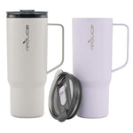 Reduce Hot1  Mug Vacuum Insulated Stainless Steel  710ml with Adjustable Flow Lid, 2 pack