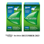 Nicorette Gum, Extreme Chill Mint, 4 mg, 210 Count Value Pack Nicotine Gum