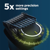 Philips Norelco Multigroom Series 7000, Mens Grooming Kit - NO Blade Oil Needed, MG7910/49