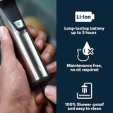 Philips Norelco Multigroom Series 7000, Mens Grooming Kit - NO Blade Oil Needed, MG7910/49