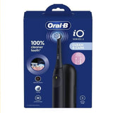 Oral B iO Series 2 Electric Toothbrush White - Clean & Clear, 100% Cleaner Teeth & Proven Gum Protection, Automatic GUM Pressure Sensor, 3 Quiet Cleaning Modes, Long-Lasting Battery, Travel Case