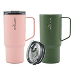 Reduce Hot1  Mug Vacuum Insulated Stainless Steel  710ml with Adjustable Flow Lid, 2 pack