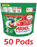 Ariel Platinum Washing Pods 50 Washes +Extra Stain Removal On top