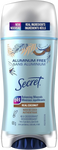 Secret Aluminum Free Deodorant for Women, Coconut Scent  68g