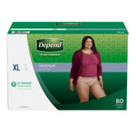 Depend Disposable Underwear for Women, Fit-Flex, Maximum Absorbency