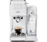 BREVILLE One-Touch CoffeeHouse II VCF147 Coffee Machine - White- clearance