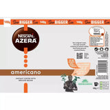 Nescafe Azera Americano Instant Ground Coffee 140g Cans, Rich Flavour & Velvety Crema